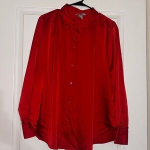 Red H&M Dress Shirt